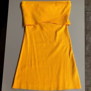 ASOS Petite Yellow Mini Dress